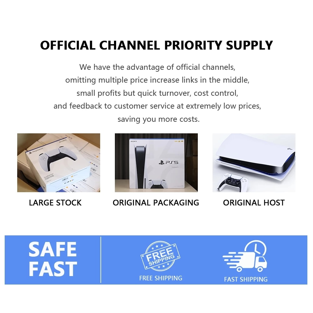 Sony PS5 Game Console - One-Stop Solution Consumer Electronic